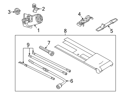 2016 Ford F-250 Super Duty Retainer - Special Diagram for F81Z-17A038-BB