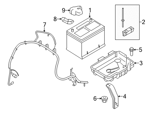 2008 Ford Edge Battery Diagram