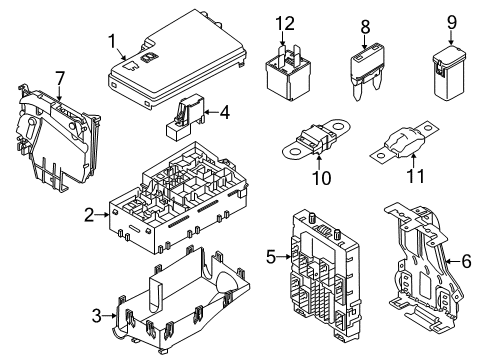 2015 Ford Focus Fuse & Relay Diagram 1 - Thumbnail