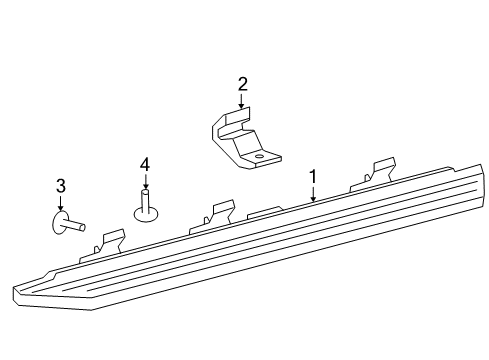 2007 Ford F-150 Running Board Diagram 6 - Thumbnail