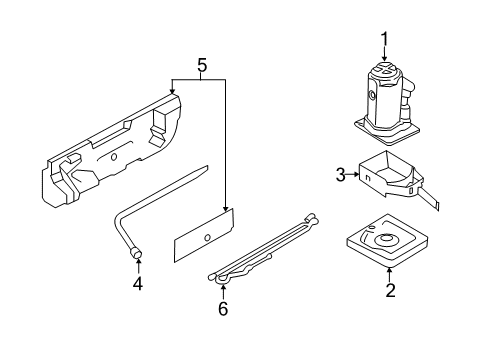 2021 Ford Transit-150 Jack & Components Diagram 2 - Thumbnail