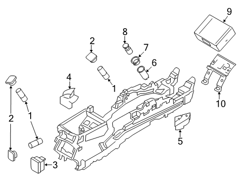 2013 Ford Fusion Parking Brake Diagram 1 - Thumbnail