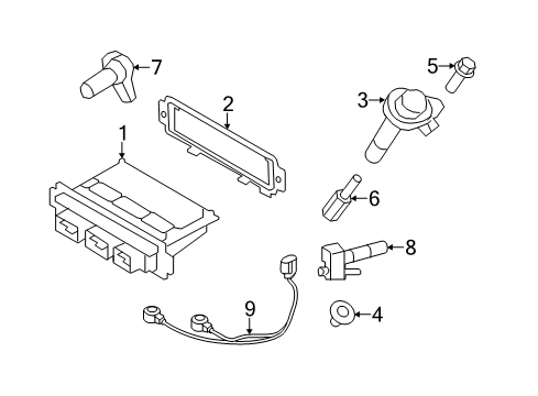 2007 Ford Edge Powertrain Control Diagram 1 - Thumbnail