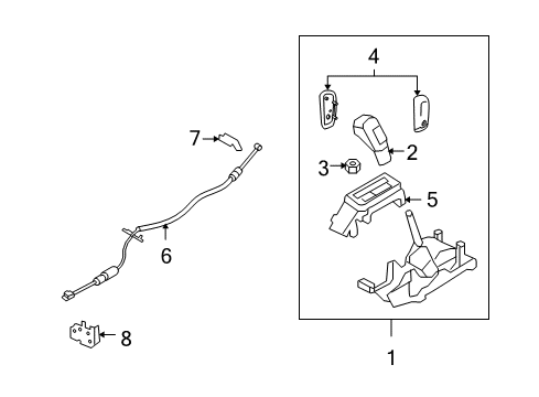 2007 Lincoln MKX Cap Diagram for 7A1Z-7A214-A