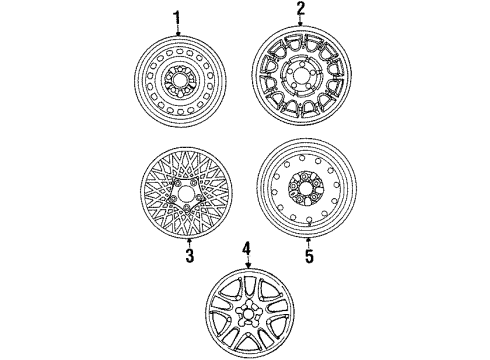 1999 Ford Crown Victoria Wheels Diagram