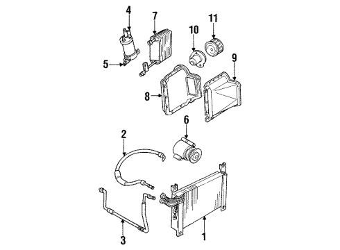 1991 Ford Ranger Air Conditioner Diagram