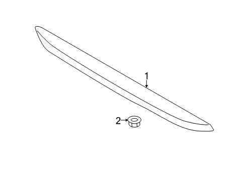 2013 Ford Fusion High Mount Lamps Diagram