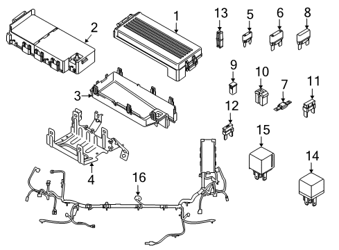 2005 Mercury Montego Flashers Diagram 1 - Thumbnail