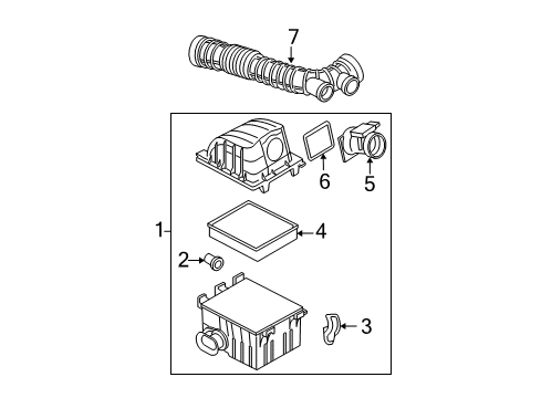 2008 Ford Ranger Air Intake Diagram