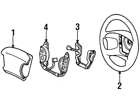 2000 Ford Contour Switches Diagram 2 - Thumbnail