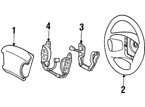 1999 Mercury Mystique Switches Diagram