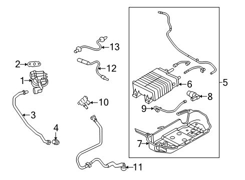 2014 Ford Mustang EGR System Diagram