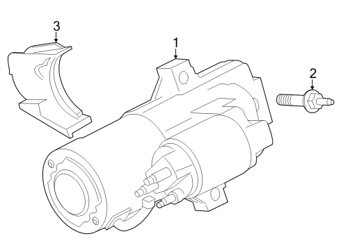 2024 Ford Mustang Starter Diagram 1 - Thumbnail