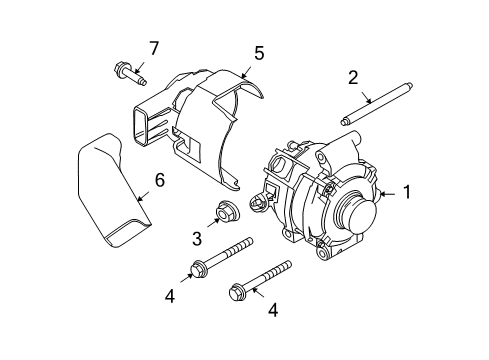 2009 Ford Escape Alternator Diagram