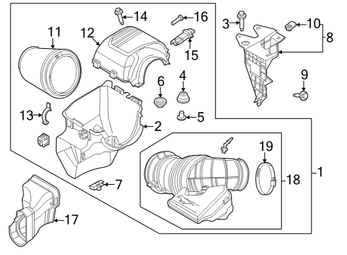 2024 Ford Mustang Air Intake Diagram