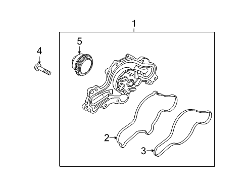 2011 Ford Flex Water Pump Diagram 2 - Thumbnail