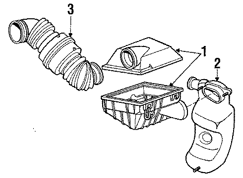 1984 Ford Tempo Air Inlet Diagram