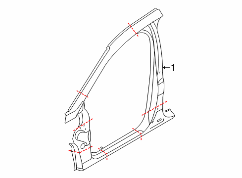 2019 Lincoln MKC Aperture Panel Diagram