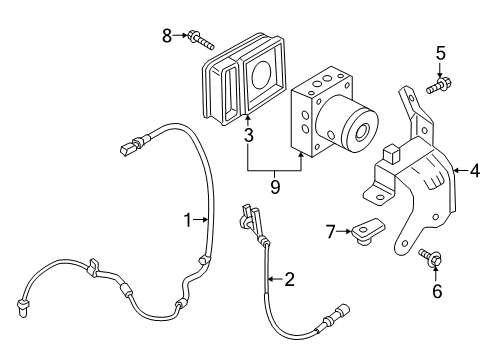 2013 Ford Expedition Anti-Lock Brakes Diagram