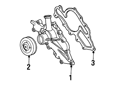 2003 Ford Windstar Water Pump Diagram