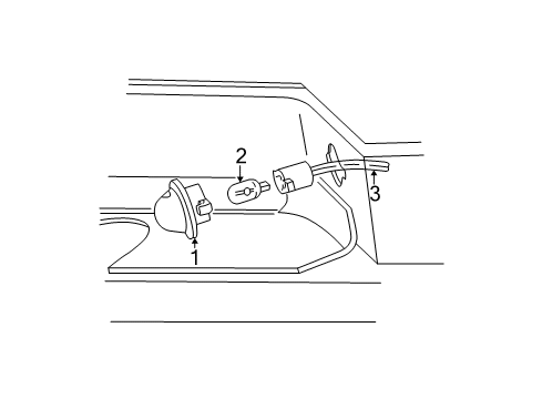 2002 Ford F-150 License Lamps Diagram