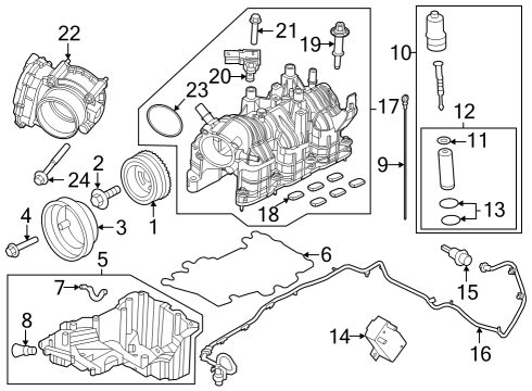 2022 Ford Bronco Intake Manifold Diagram