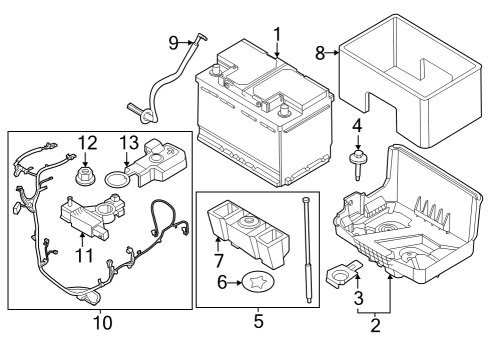 2024 Ford Mustang Battery Diagram