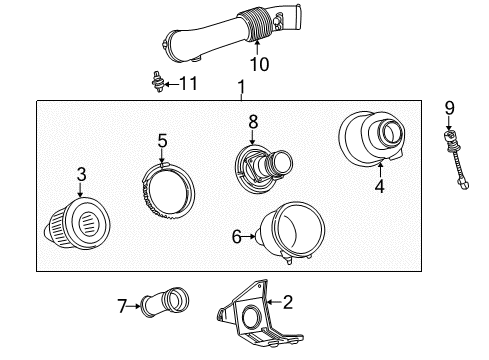 2001 Ford Excursion Air Intake Diagram