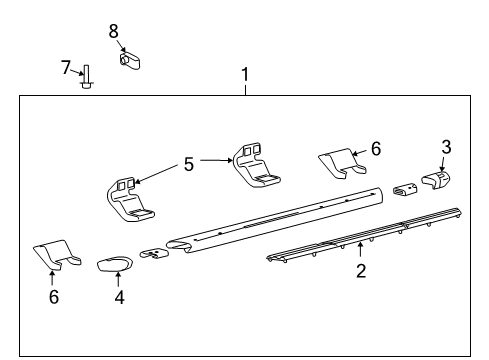 2012 Ford F-150 Running Board Diagram 19 - Thumbnail