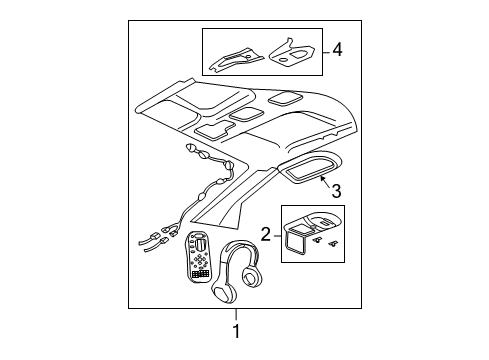 2003 Ford Expedition Overhead Console Diagram