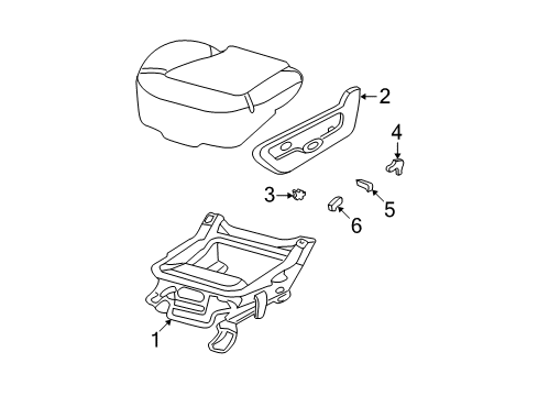 2004 Mercury Mountaineer Power Seats Diagram 2 - Thumbnail