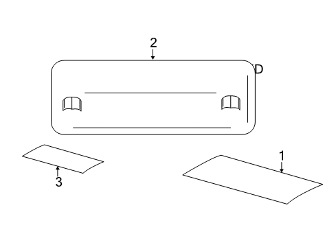 2005 Ford F-150 Information Labels Diagram