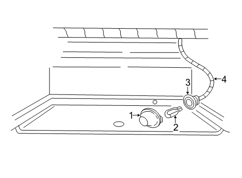 2014 Ford F-250 Super Duty Bulbs Diagram 7 - Thumbnail