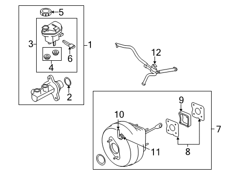 2012 Ford Flex Dash Panel Components Diagram