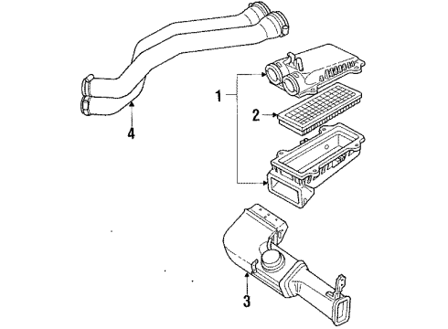 1989 Ford F-350 Filters Diagram