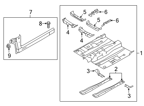 2018 Lincoln Continental Floor Diagram