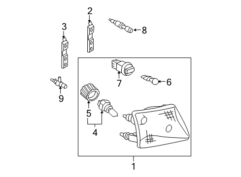 2008 Ford Ranger Headlamps Diagram