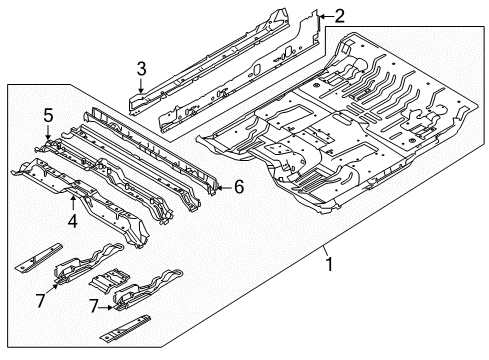 2012 Ford F-150 Floor Diagram 5 - Thumbnail