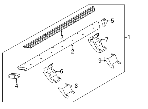 2012 Ford F-150 Running Board Diagram 25 - Thumbnail