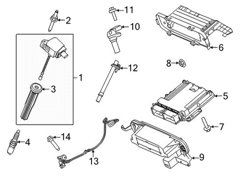 2021 Ford F-150 Ignition System Diagram