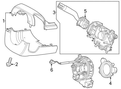 2023 Ford F-350 Super Duty Switches Diagram