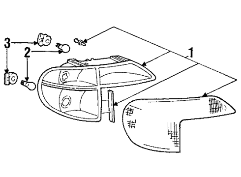 1997 Mercury Mountaineer Bulbs Diagram