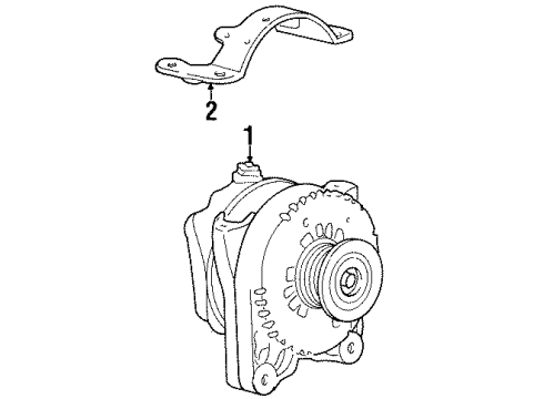 1996 Ford Mustang Alternator Diagram