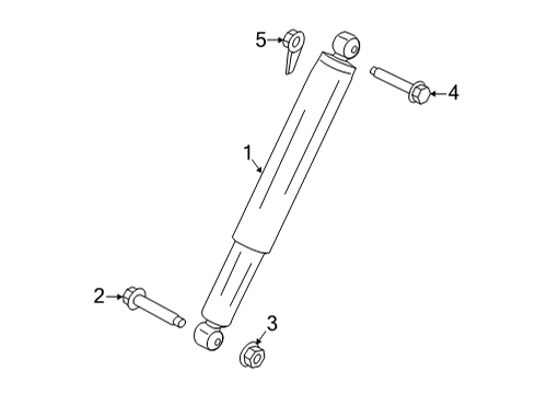 2021 Ford F-150 Shocks & Components - Rear Diagram