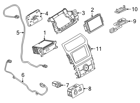 2014 Ford Explorer Sound System Diagram 5 - Thumbnail