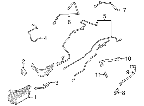 2020 Ford Explorer Emission Components Diagram