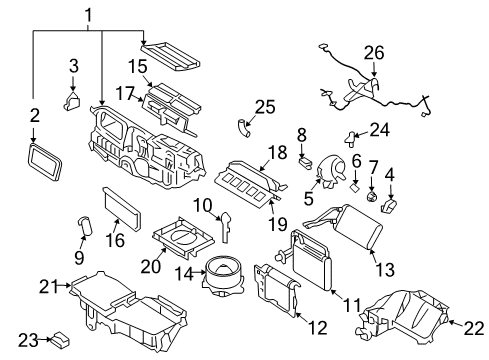 2008 Ford Fusion Switches & Sensors Diagram 2 - Thumbnail