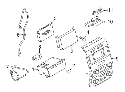 2016 Ford F-150 Sound System Diagram