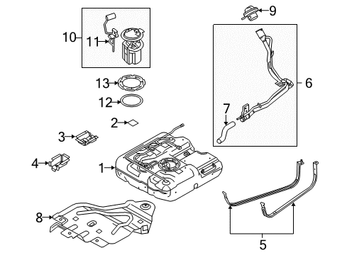 2011 Ford Transit Connect Fuel Supply Diagram