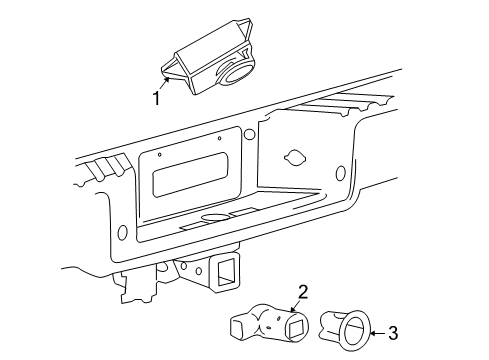 2013 Ford F-150 Parking Aid Diagram 2 - Thumbnail